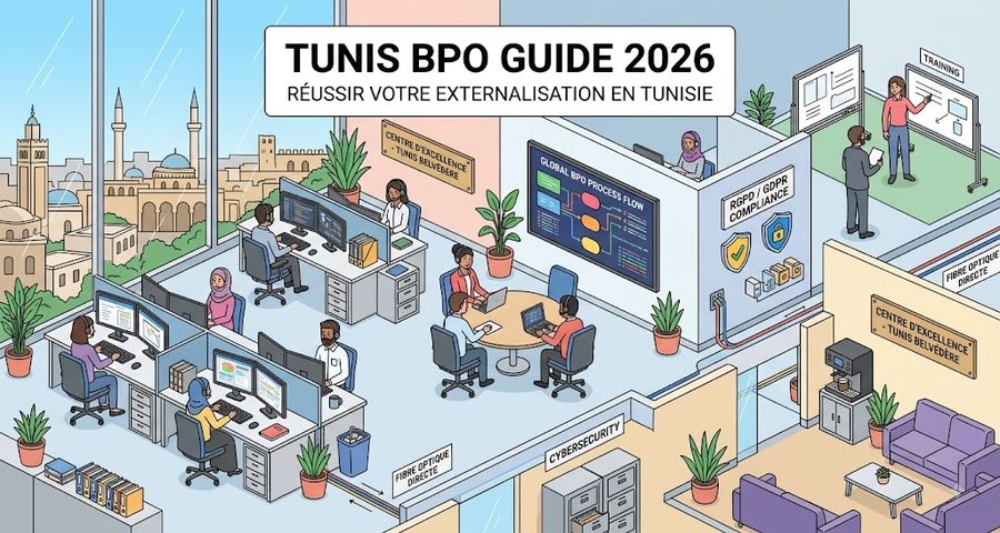 Pôle technologique et BPO Tunis Tunisie